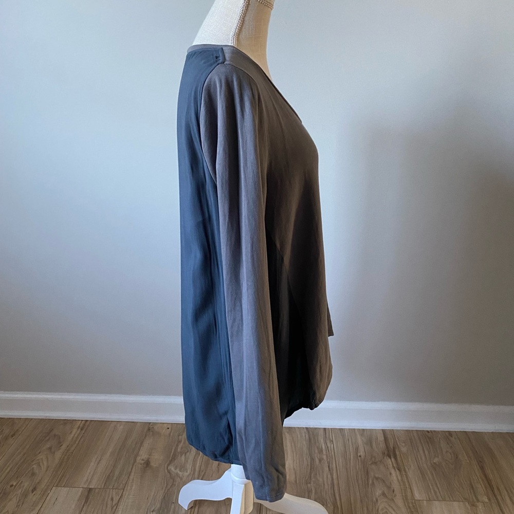 Anthropologie Mixmade Sweatshirt Top Gray - Picture 4 of 8